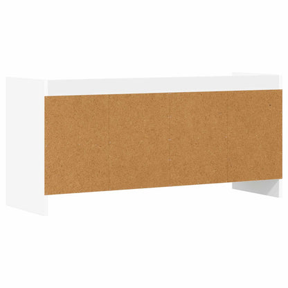 TV-kast 100 x 33 x 47 cm Wit Bewerkt hout
