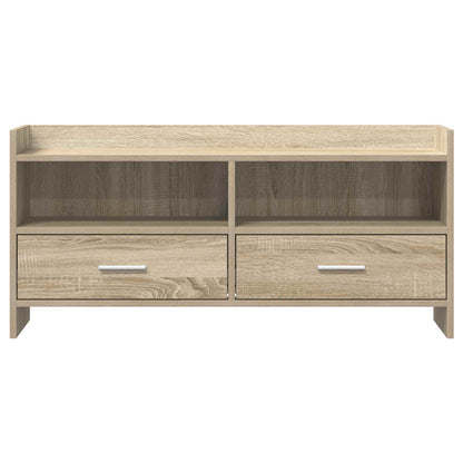TV-kast 100 x 33 x 47 cm Sonoma Eiken Bewerkt hout
