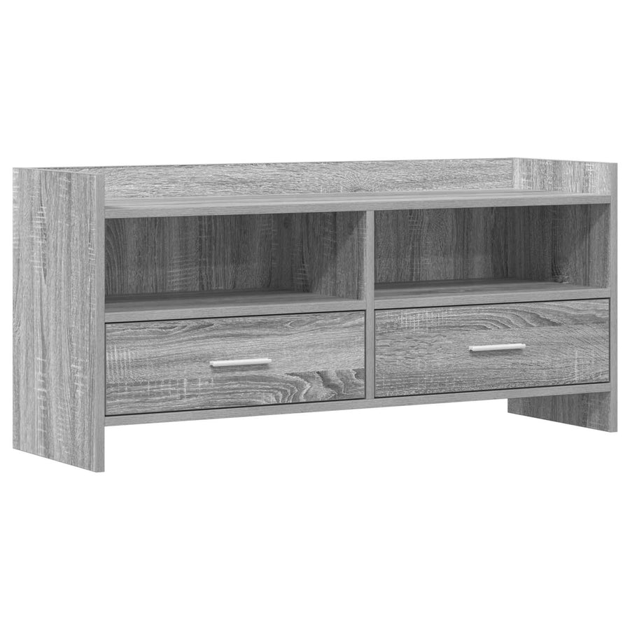 TV-kast 100 x 33 x 47 cm Grijs Sonoma Bewerkt hout