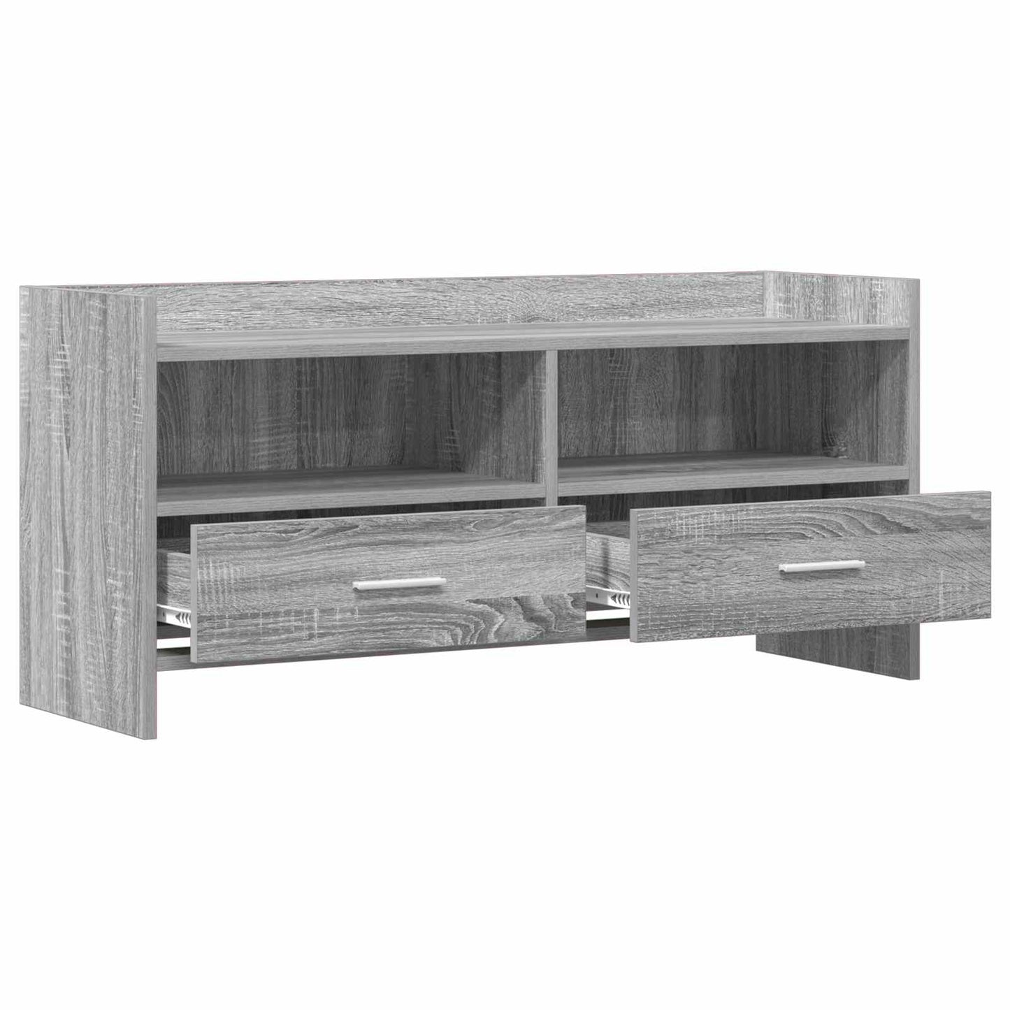 TV-kast 100 x 33 x 47 cm Grijs Sonoma Bewerkt hout