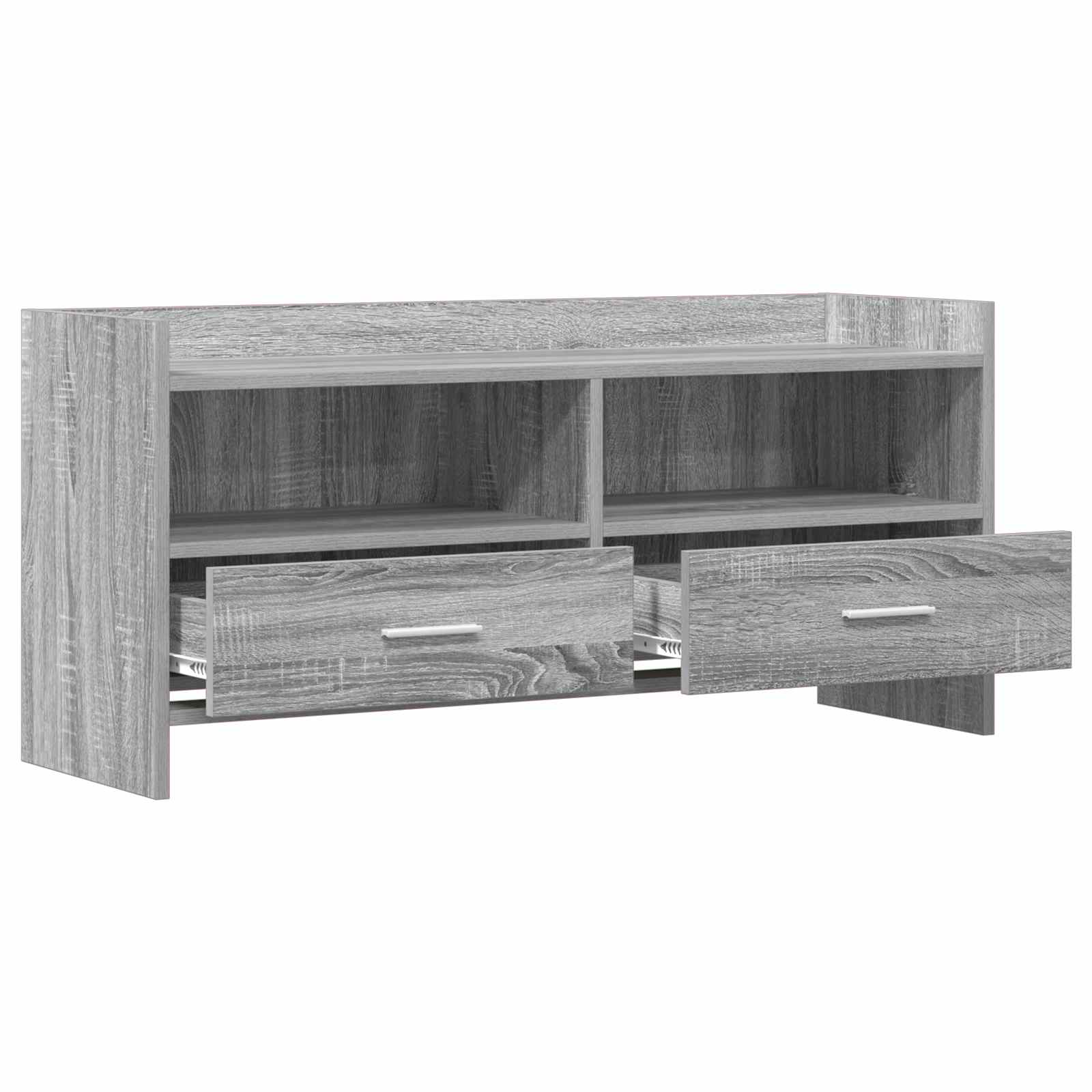 TV-kast 100 x 33 x 47 cm Grijs Sonoma Bewerkt hout