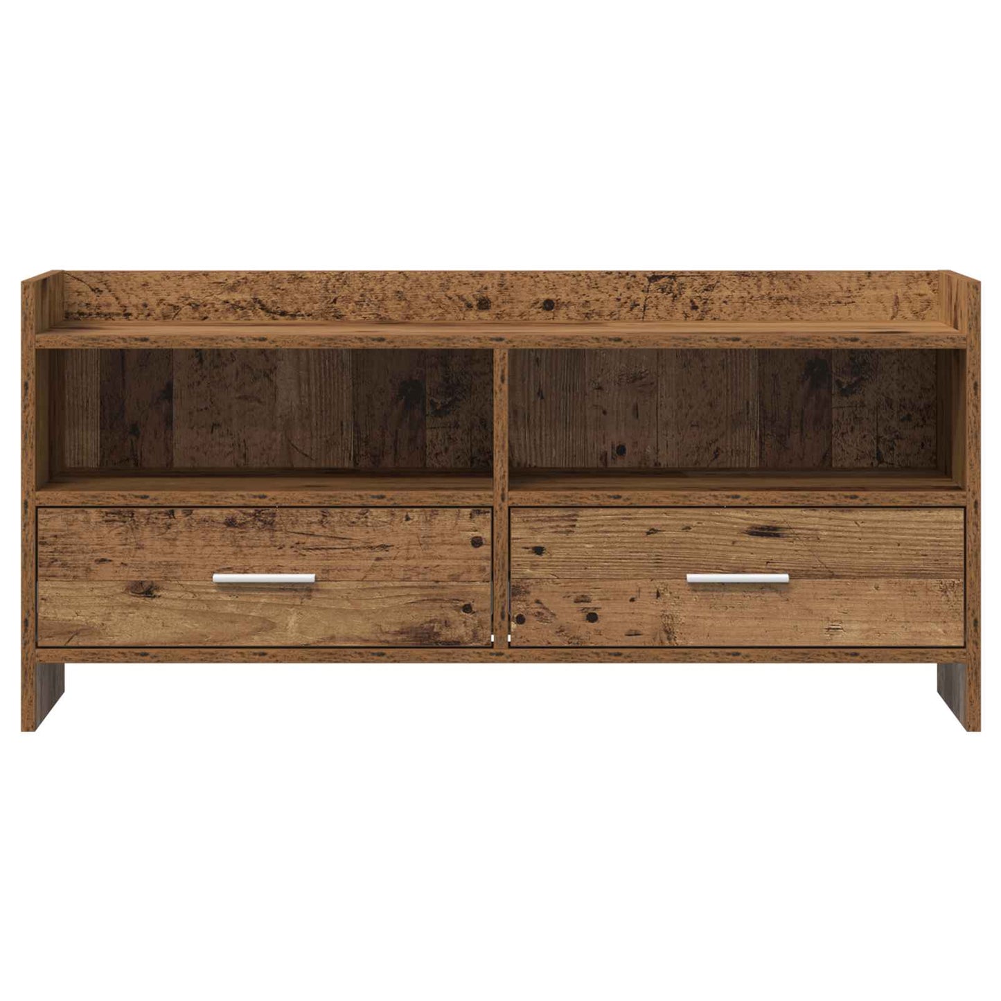 TV-kast 100 x 33 x 47 cm Oud hout Bewerkt hout