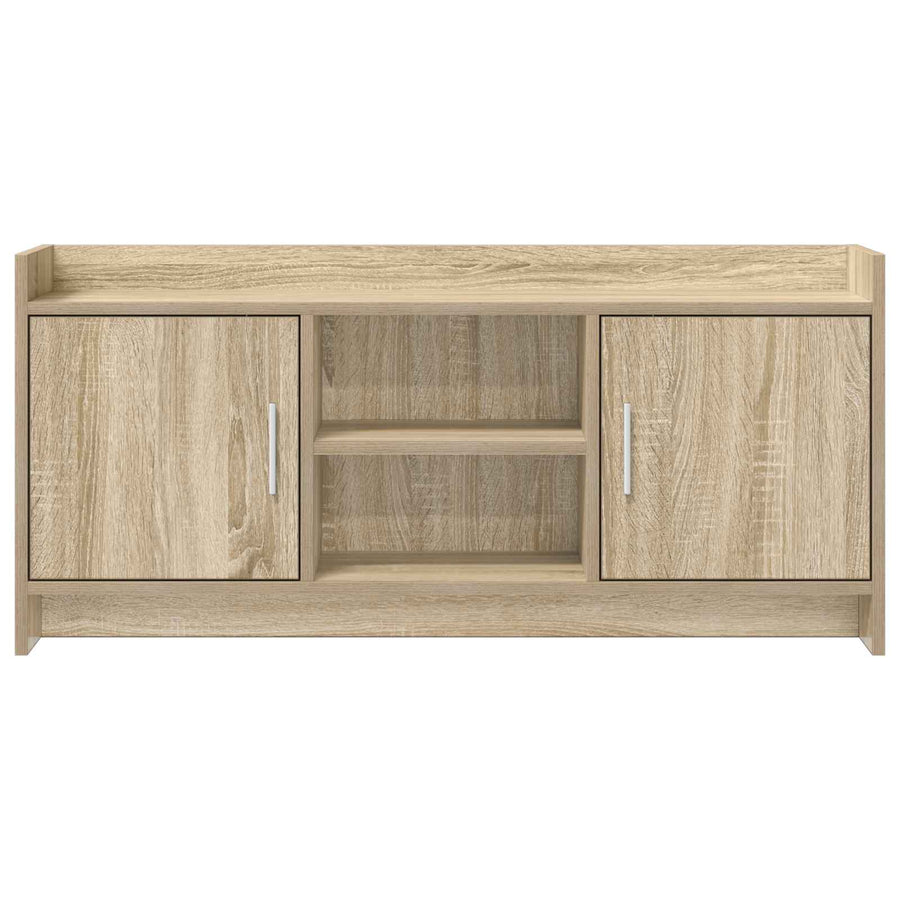 TV-kast 102 x 33 x 47 cm Sonoma Eiken Bewerkt hout