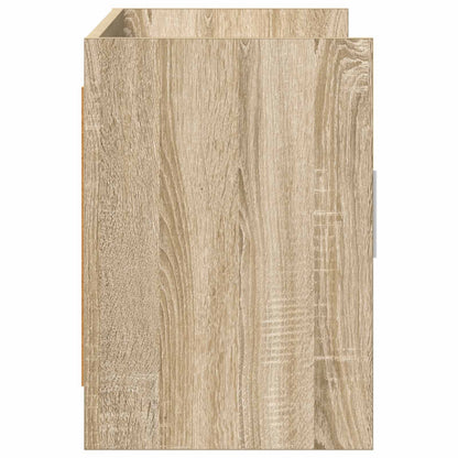 TV-kast 102 x 33 x 47 cm Sonoma Eiken Bewerkt hout