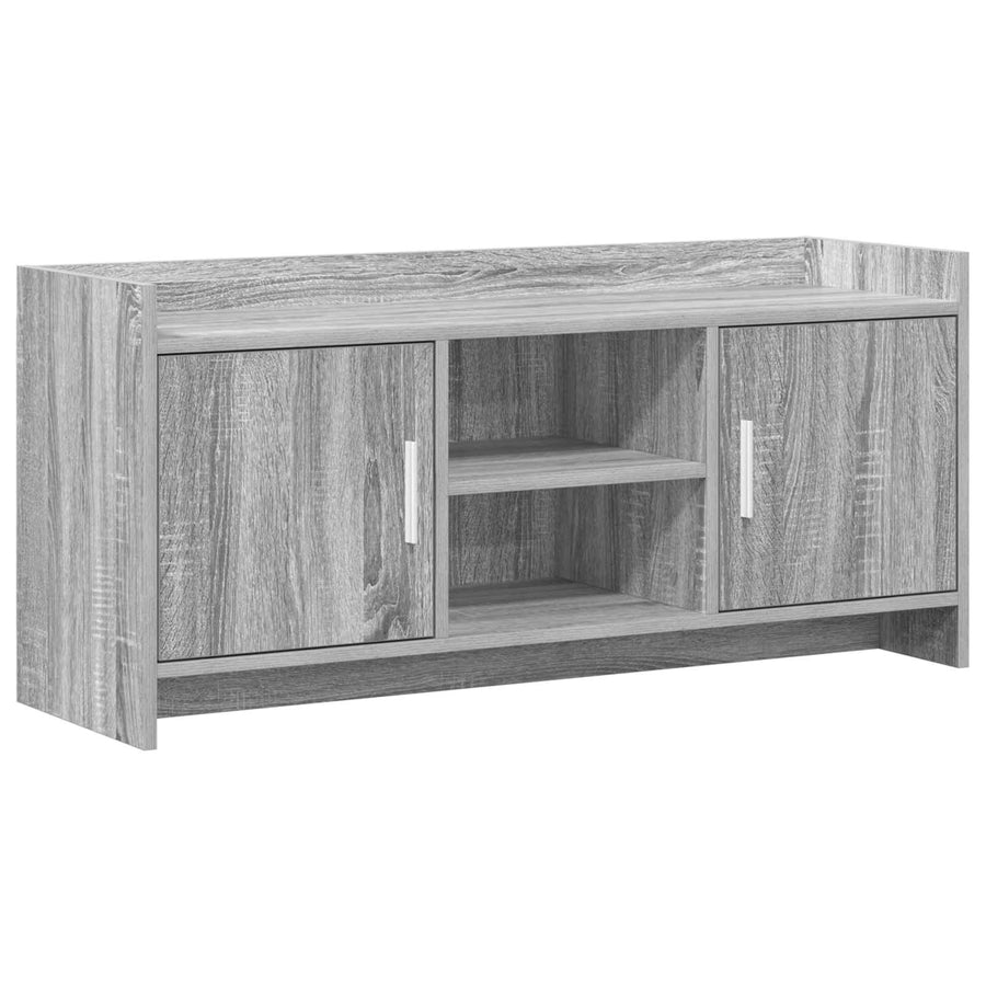 TV-kast 102 x 33 x 47 cm Grijs Sonoma Bewerkt hout