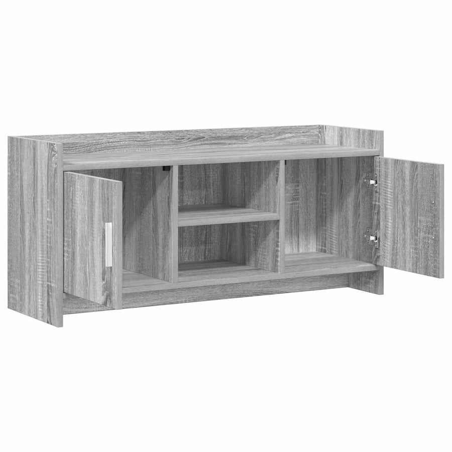 TV-kast 102 x 33 x 47 cm Grijs Sonoma Bewerkt hout