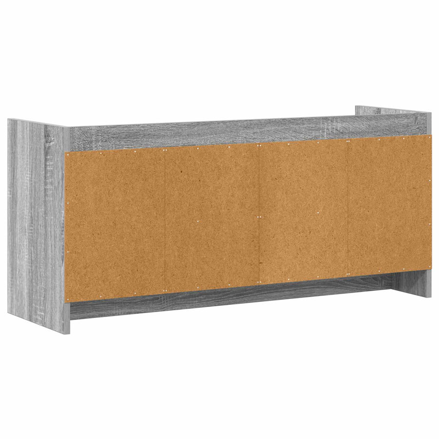 TV-kast 102 x 33 x 47 cm Grijs Sonoma Bewerkt hout