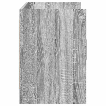 TV-kast 102 x 33 x 47 cm Grijs Sonoma Bewerkt hout