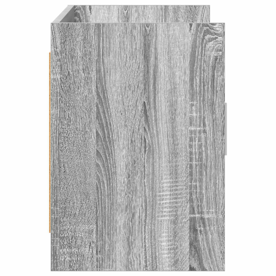TV-kast 102 x 33 x 47 cm Grijs Sonoma Bewerkt hout