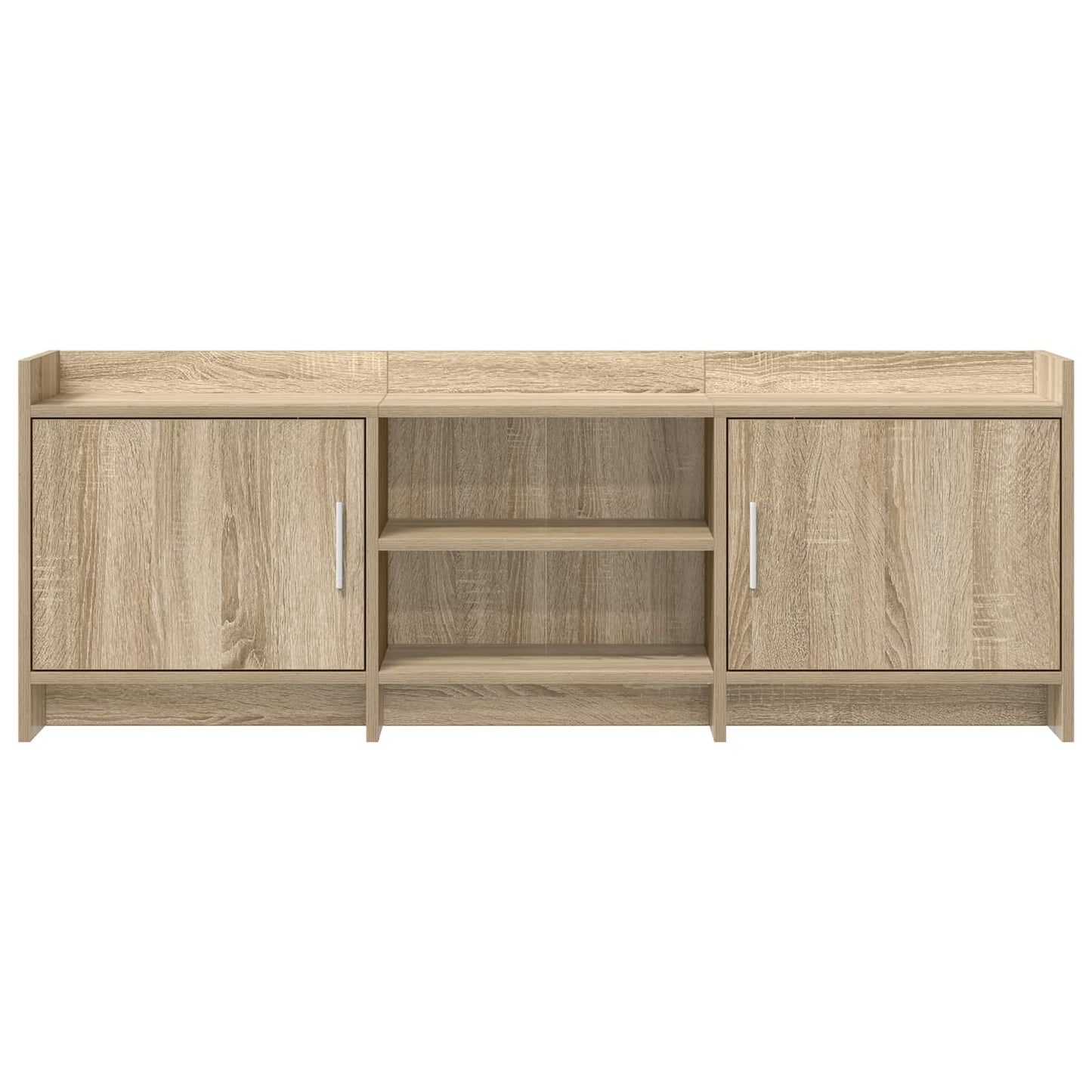 TV-kast 130 x 33 x 47 cm Sonoma Eiken Bewerkt hout