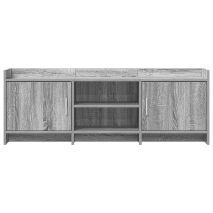 TV-kast 130 x 33 x 47 cm Grijs Sonoma Bewerkt hout