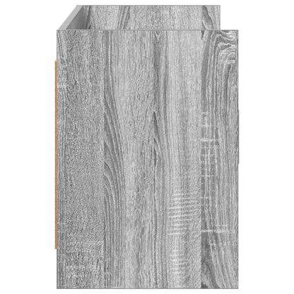 TV-kast 130 x 33 x 47 cm Grijs Sonoma Bewerkt hout