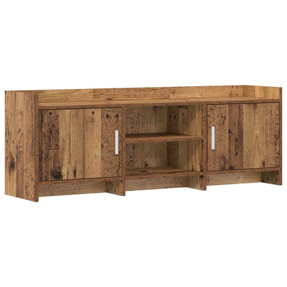 TV-kast 130 x 33 x 47 cm Oud hout Bewerkt hout