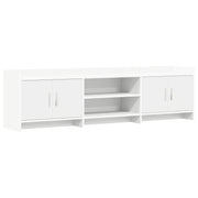 TV-kast 168x33x47 cm wit bewerkt hout