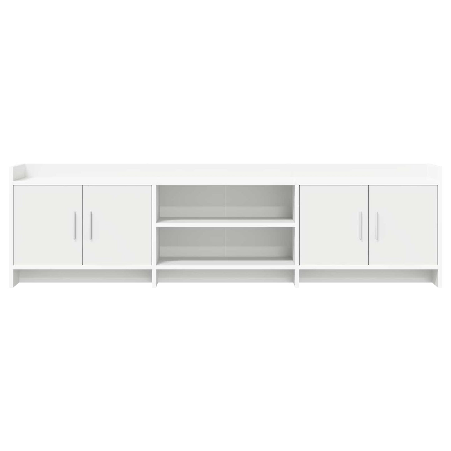 TV-kast 168 x 33 x 47 cm Wit Bewerkt hout