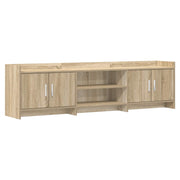 TV-kast 168x33x47 cm Sonoma Eiken
