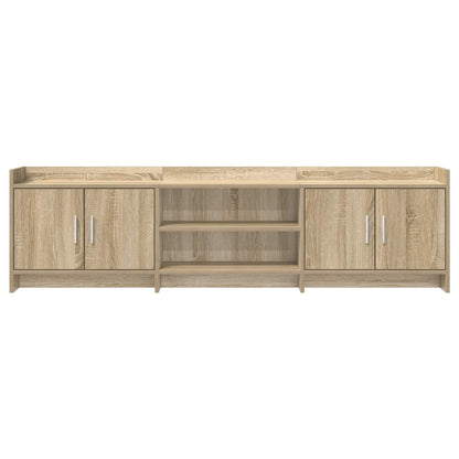 TV-kast 168 x 33 x 47 cm Sonoma Eiken Bewerkt hout