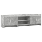 TV-kast 168x33x47 cm betongrijs bewerkt hout