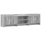TV-kast 168x33x47 cm grijs Sonoma bewerkt hout