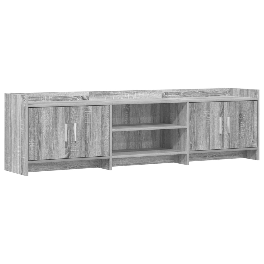 TV-kast 168 x 33 x 47 cm Grijs Sonoma Bewerkt hout