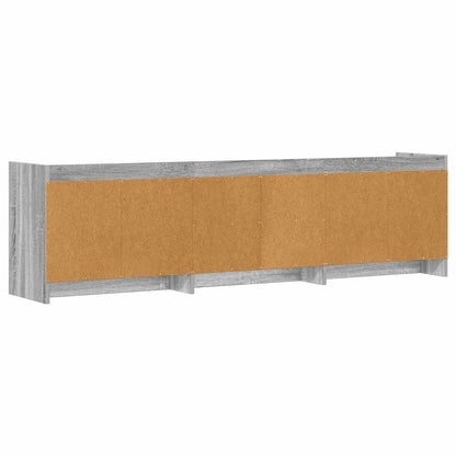 TV-kast 168 x 33 x 47 cm Grijs Sonoma Bewerkt hout