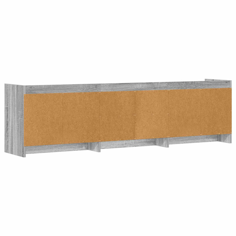 TV-kast 168 x 33 x 47 cm Grijs Sonoma Bewerkt hout