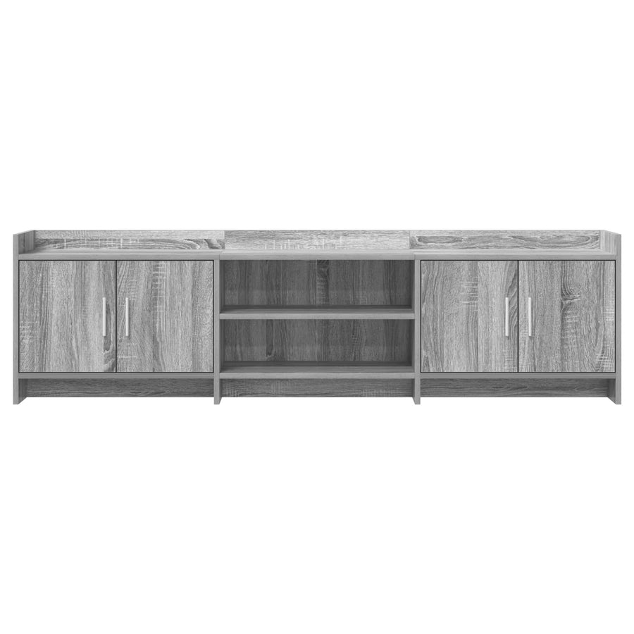 TV-kast 168 x 33 x 47 cm Grijs Sonoma Bewerkt hout