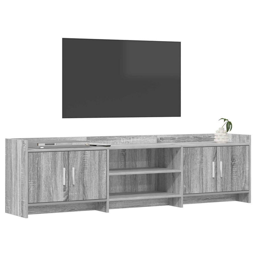 TV-kast 168 x 33 x 47 cm Grijs Sonoma Bewerkt hout