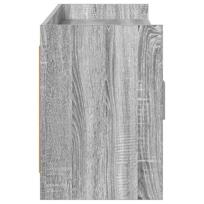 TV-kast 168 x 33 x 47 cm Grijs Sonoma Bewerkt hout