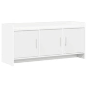 TV-kast 102x33x47 cm wit bewerkt hout