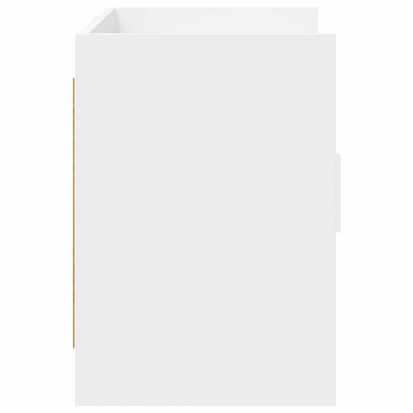 TV-kast 102 x 33 x 47 cm Wit Bewerkt hout