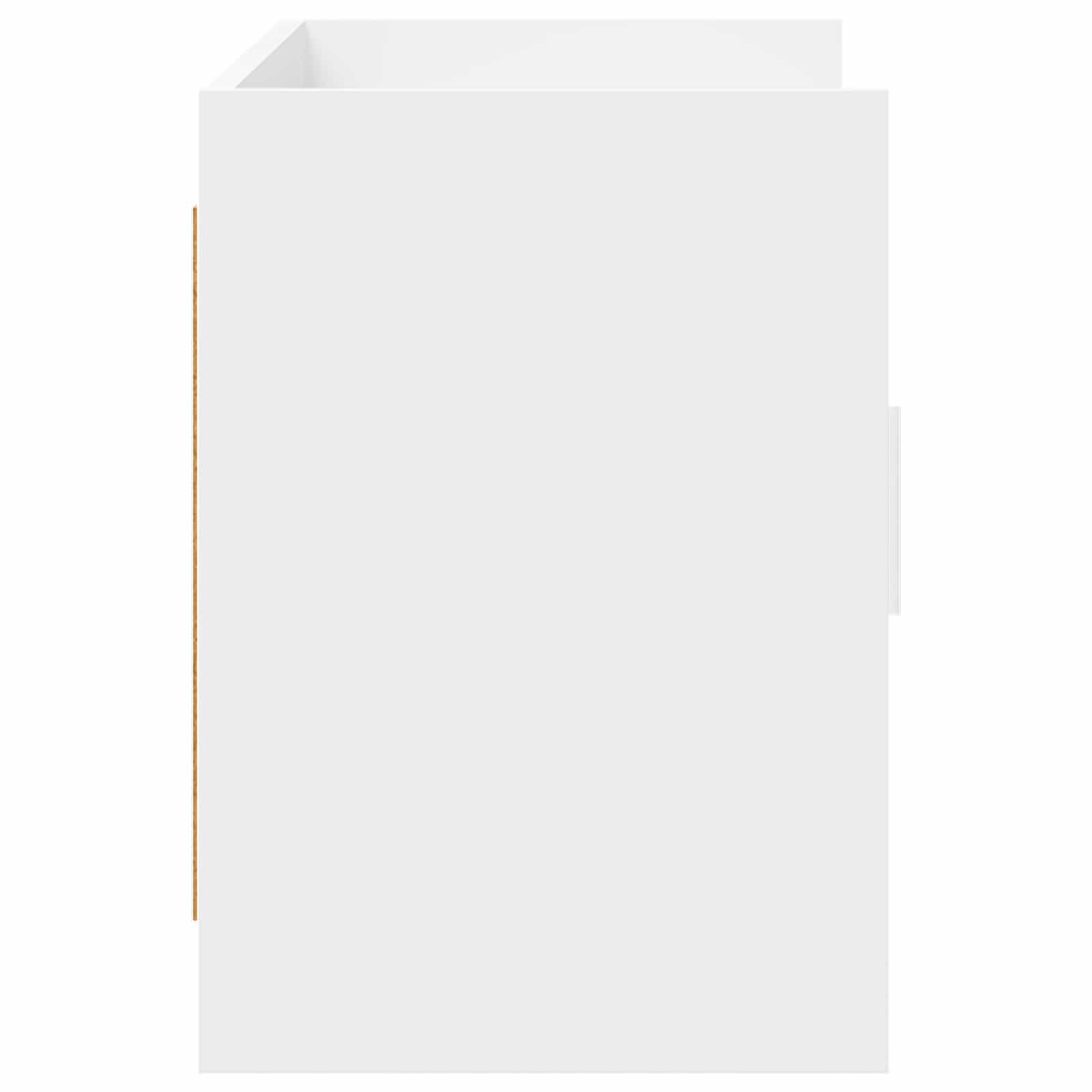 TV-kast 102 x 33 x 47 cm Wit Bewerkt hout
