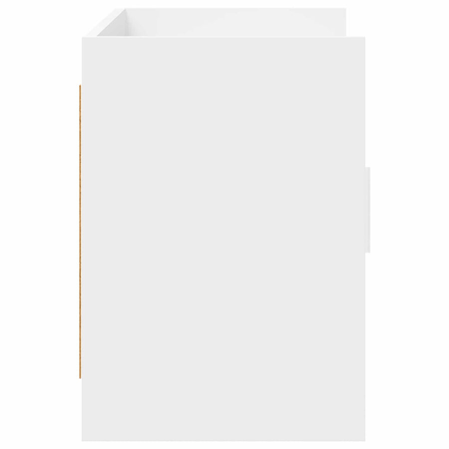 TV-kast 102 x 33 x 47 cm Wit Bewerkt hout