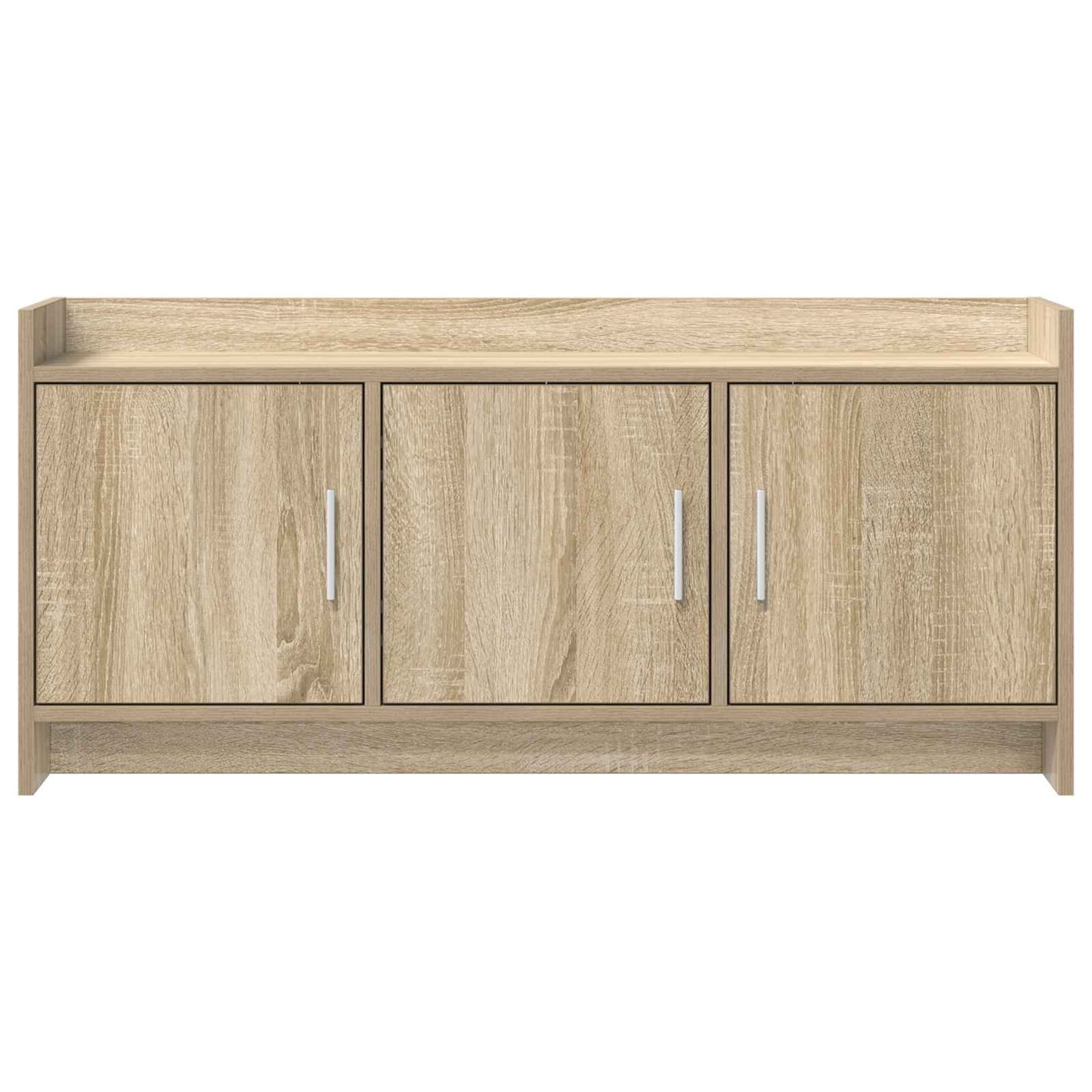 TV-kast 102 x 33 x 47 cm Sonoma Eiken Bewerkt hout