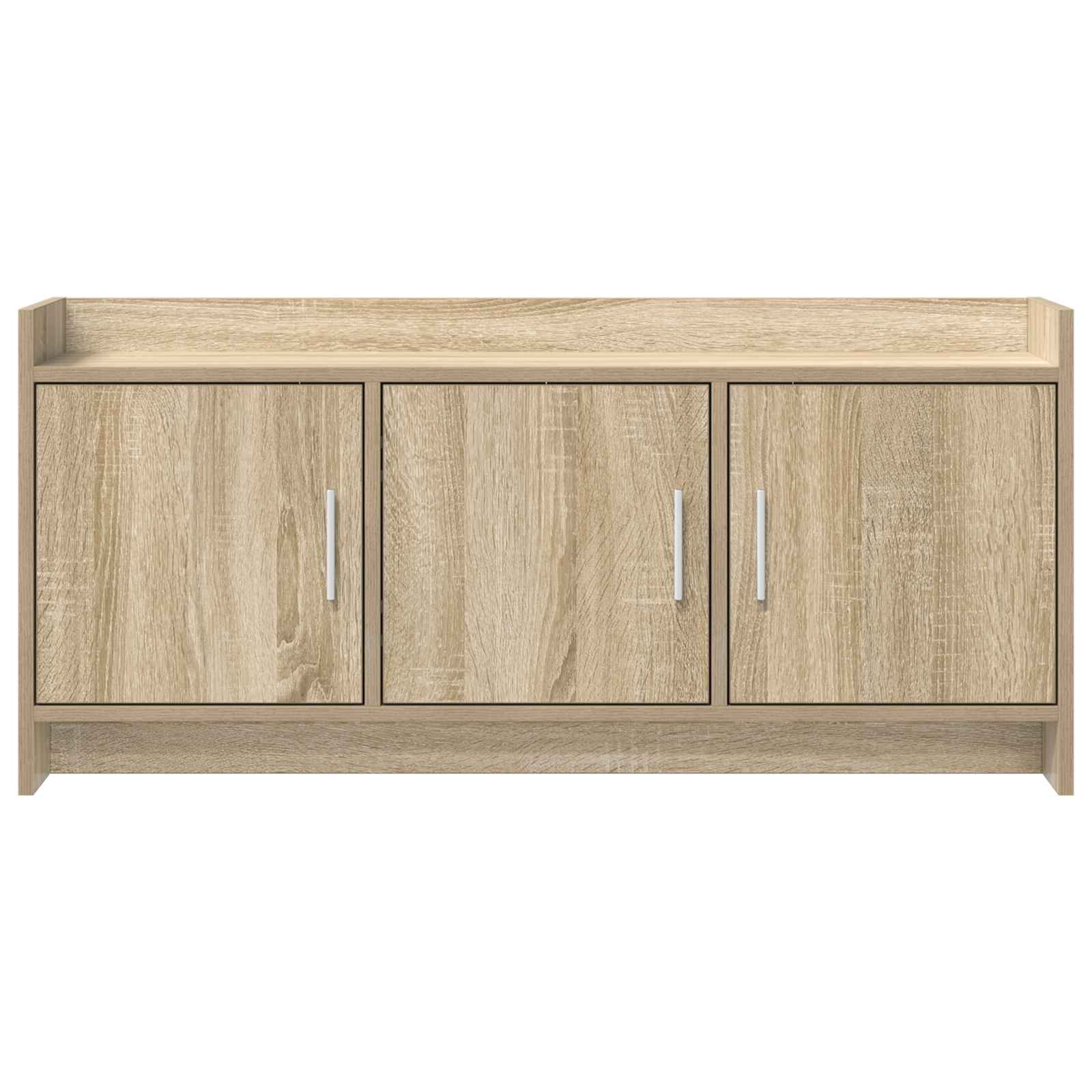 TV-kast 102 x 33 x 47 cm Sonoma Eiken Bewerkt hout