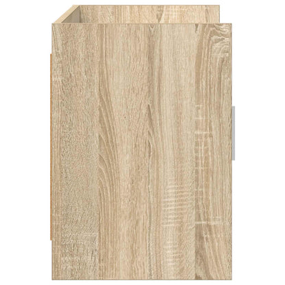TV-kast 102 x 33 x 47 cm Sonoma Eiken Bewerkt hout