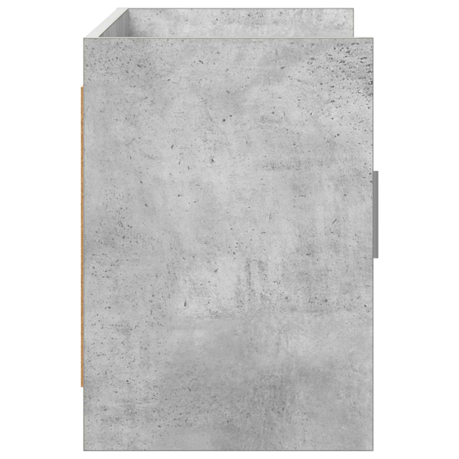 TV-kast 102 x 33 x 47 cm Betongrijs Bewerkt hout