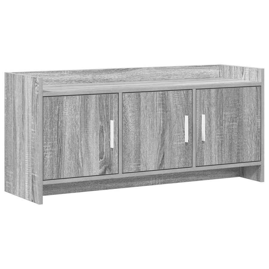 TV-kast 102 x 33 x 47 cm Grijs Sonoma Bewerkt hout