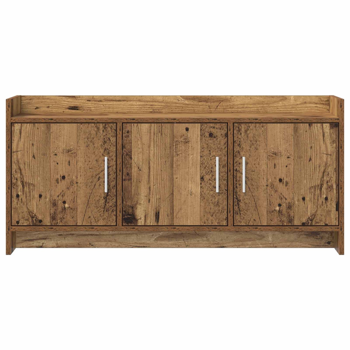 TV-kast 102 x 33 x 47 cm Oud hout Bewerkt hout