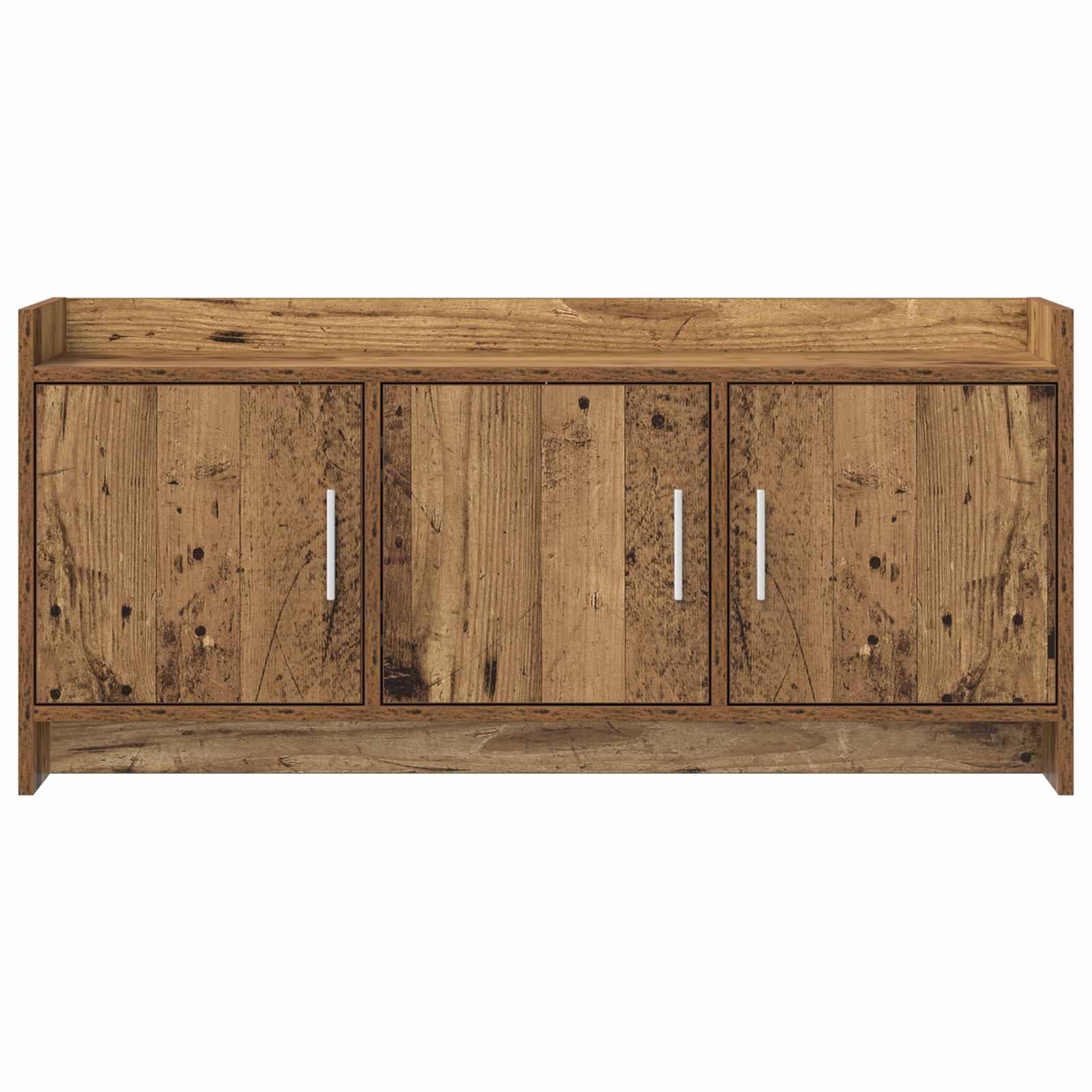 TV-kast 102 x 33 x 47 cm Oud hout Bewerkt hout