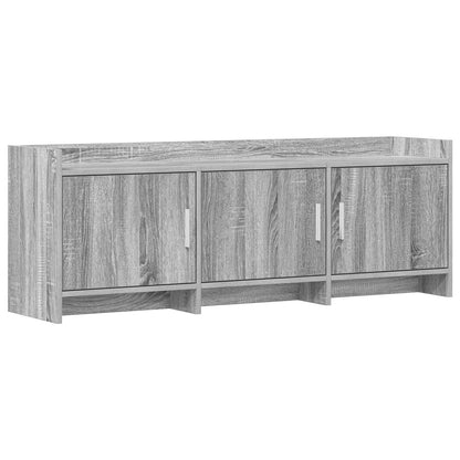 TV-kast 130 x 33 x 47 cm Grijs Sonoma Bewerkt hout