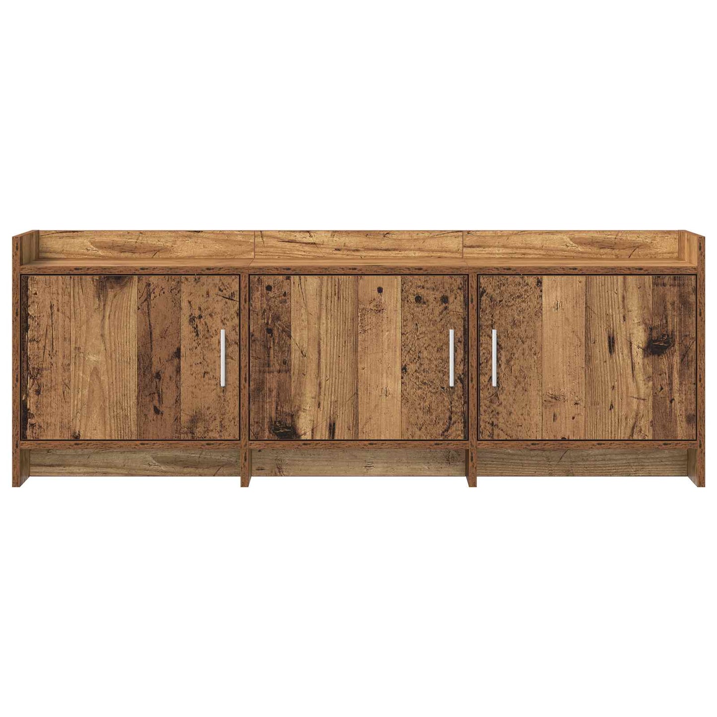 TV-kast 130 x 33 x 47 cm Oud hout Bewerkt hout