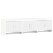 TV-kast 168x33x47 cm wit spaanplaat