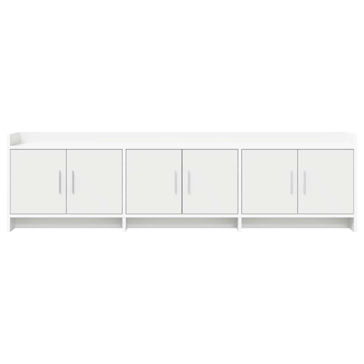 TV-kast 168 x 33 x 47 cm Wit Bewerkt hout