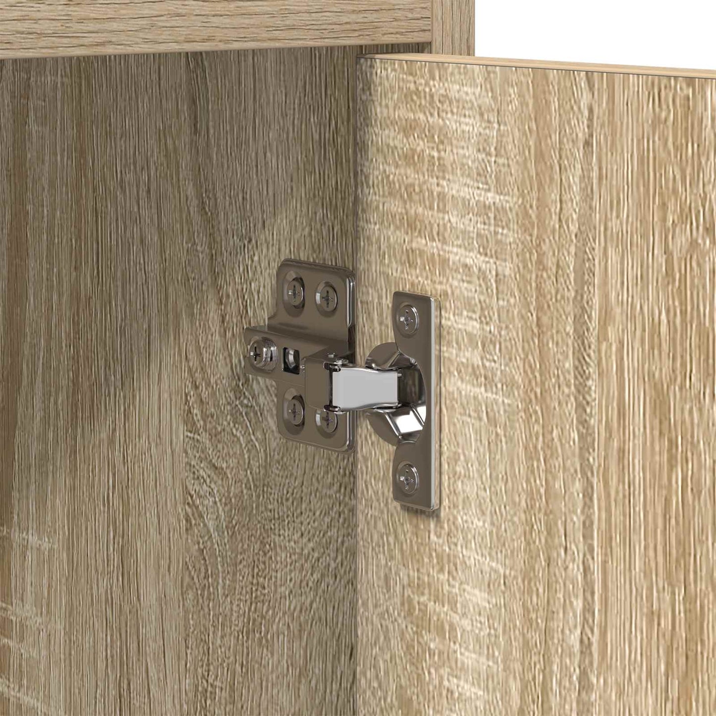 TV-kast 168 x 33 x 47 cm Sonoma Eiken Bewerkt hout