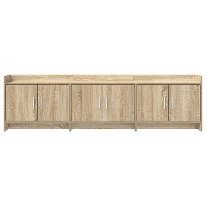 TV-kast 168 x 33 x 47 cm Sonoma Eiken Bewerkt hout