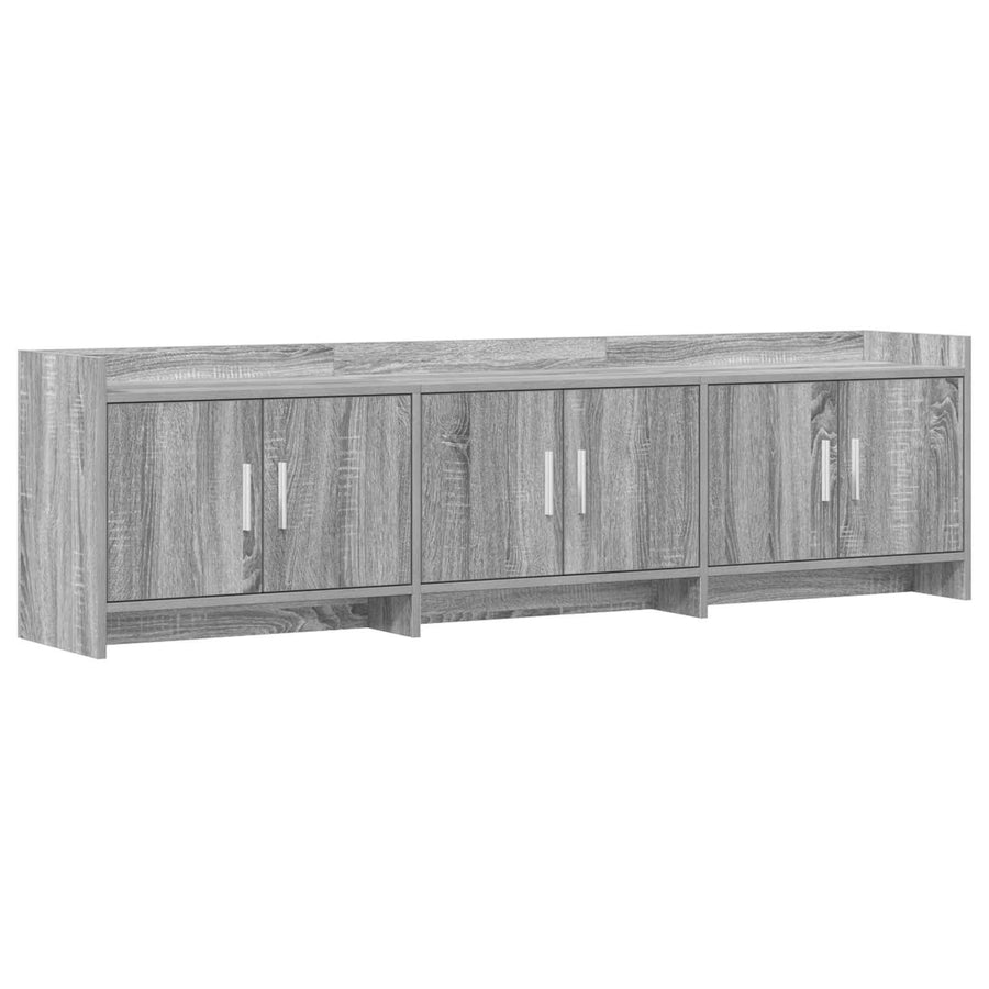 TV-kast 168 x 33 x 47 cm Grijs Sonoma Bewerkt hout