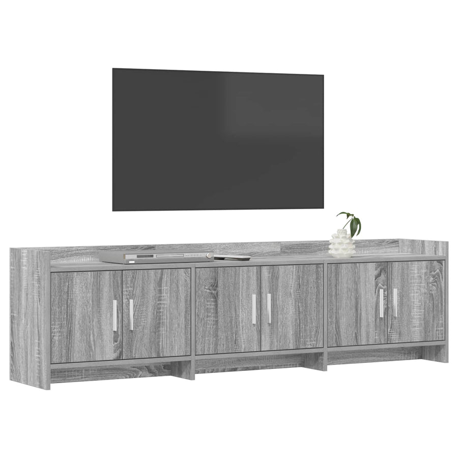 TV-kast 168 x 33 x 47 cm Grijs Sonoma Bewerkt hout