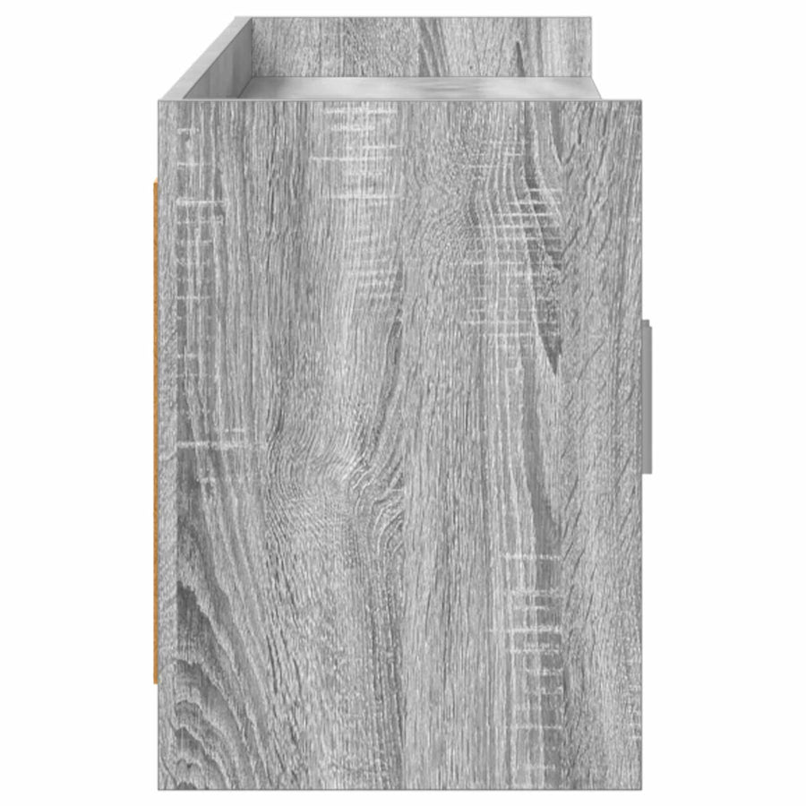 TV-kast 168 x 33 x 47 cm Grijs Sonoma Bewerkt hout