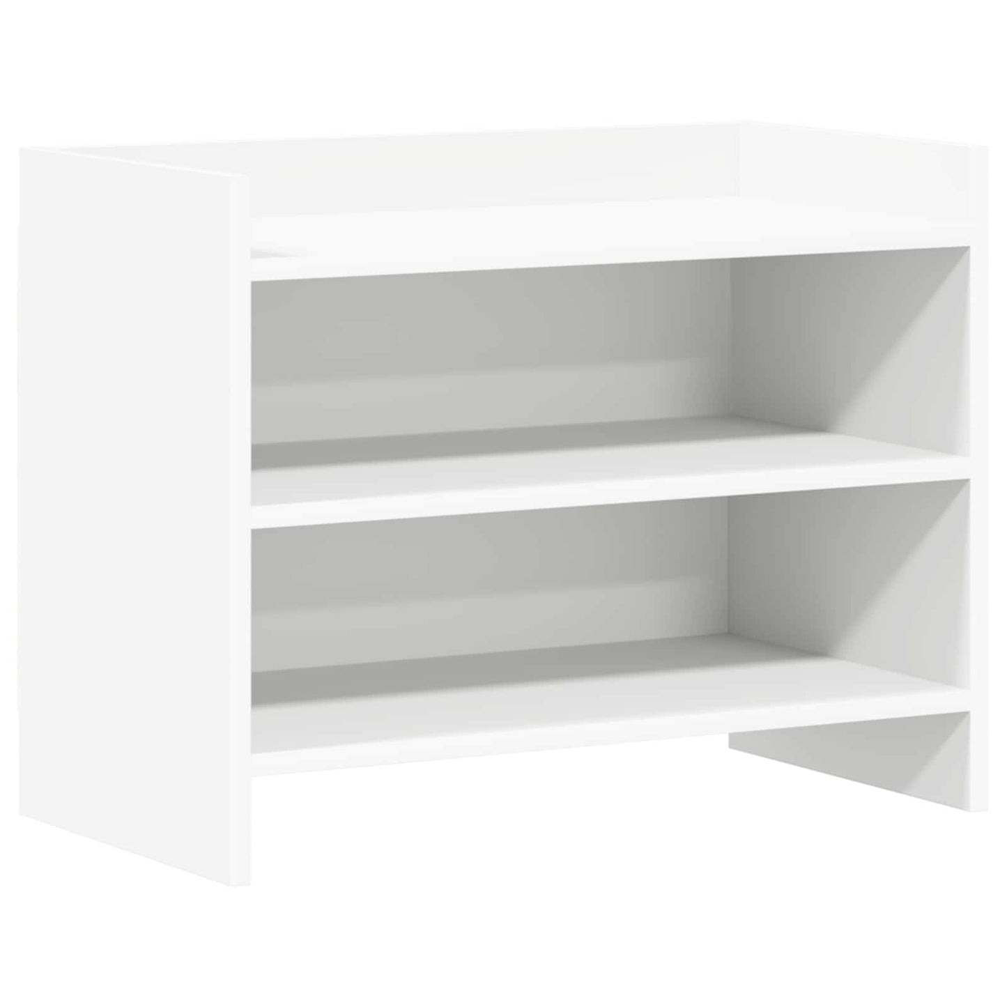 TV-kast 60 x 33 x 47 cm Wit Bewerkt hout